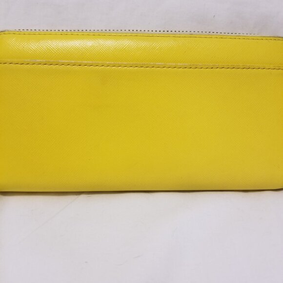 Kate Spade New York Yellow Zipper Wallet - Picture 2 of 4